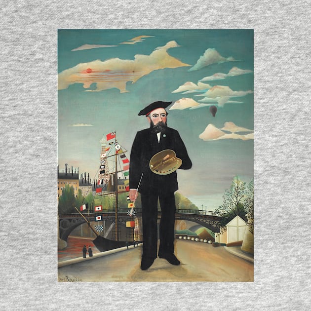 Myself: Portrait - Landscape by Henri Rousseau by Classic Art Stall